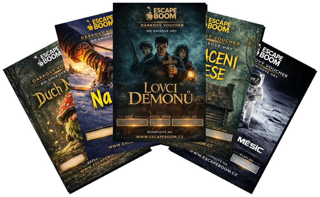 Dárkový poukaz v hlavolamové krabičce